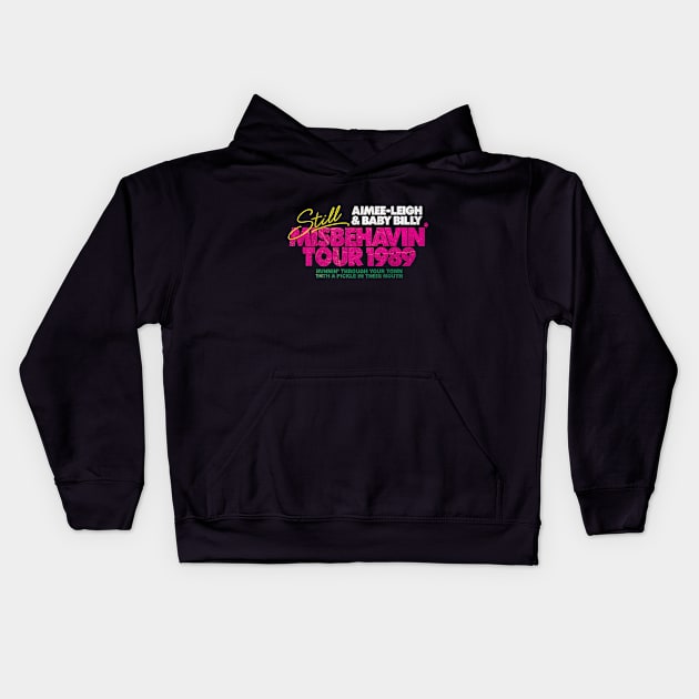 Still Misbehavin' Tour 1989 Fresh Design Kids Hoodie by blooddragonbest